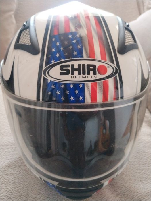 Capacete Shiro SH-881 (Tamanho 54) – Como Novo! (Oportunidade Única)