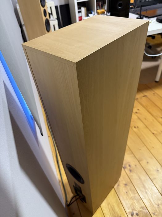 Colunas HIFI QLN 604, modelo sueco, 250W, 90dB