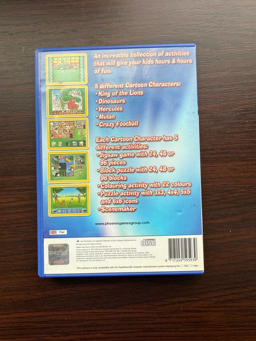 kiddies party pack  ps2