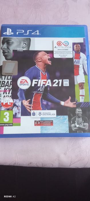 Gra ps4 FIFA 21.