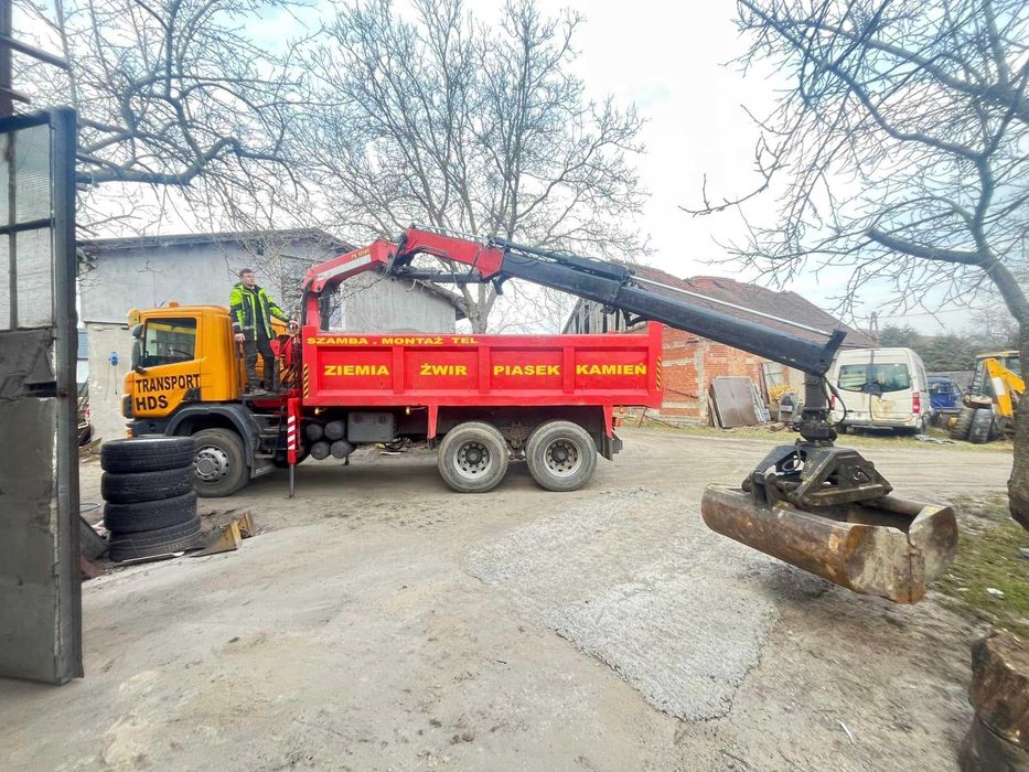 CHOPMA B&A / Roboty ziemne / Transport / WULKANIZACJA / HDS
