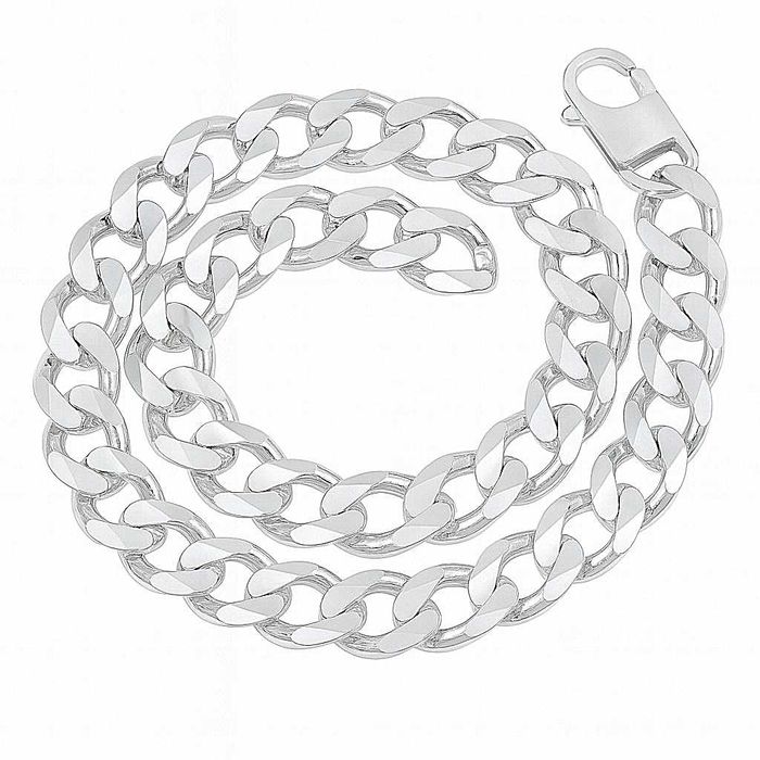 Łańcuch Gruby Pancerka szer. 15,50 mm. srebro pr. 925 / Nowy z Metką