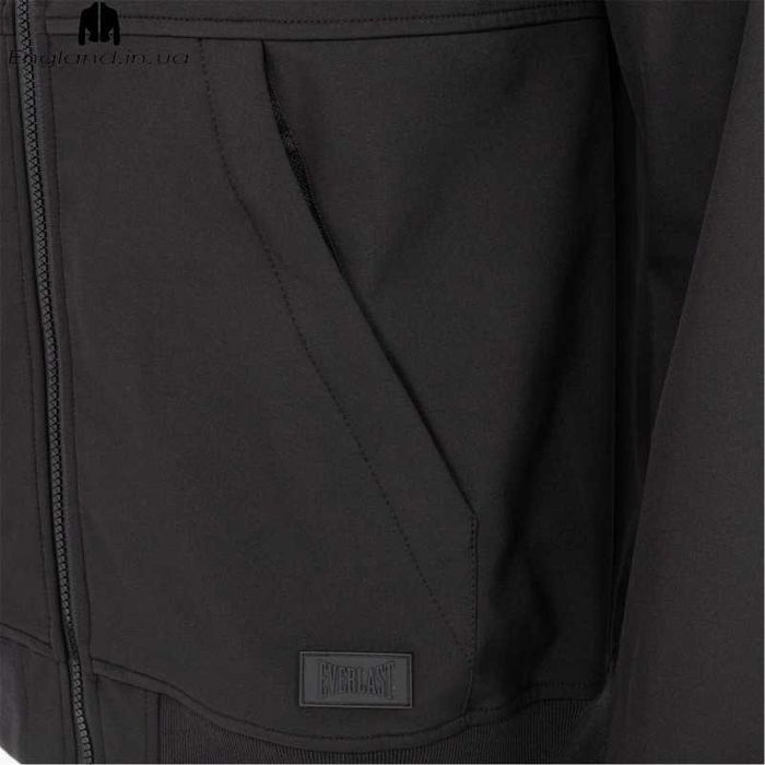 Чоловіча куртка софтшел Everlast Men Soft Shell Jacket Black (Оригінал)