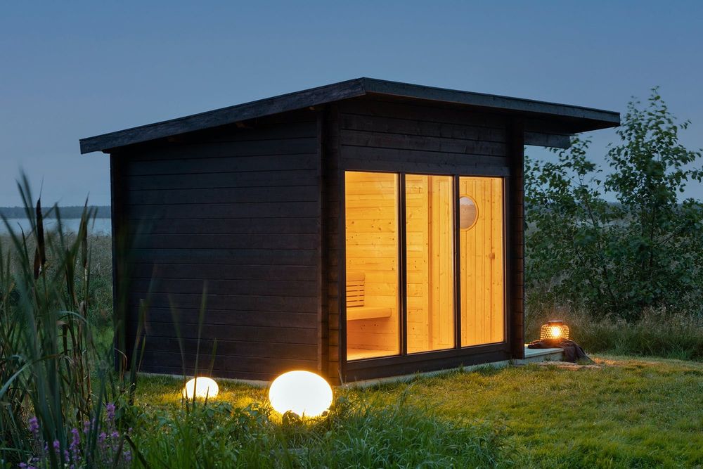 Sauna ogrodowa 3,5x2m Piec Akcesoria Raty Leasing