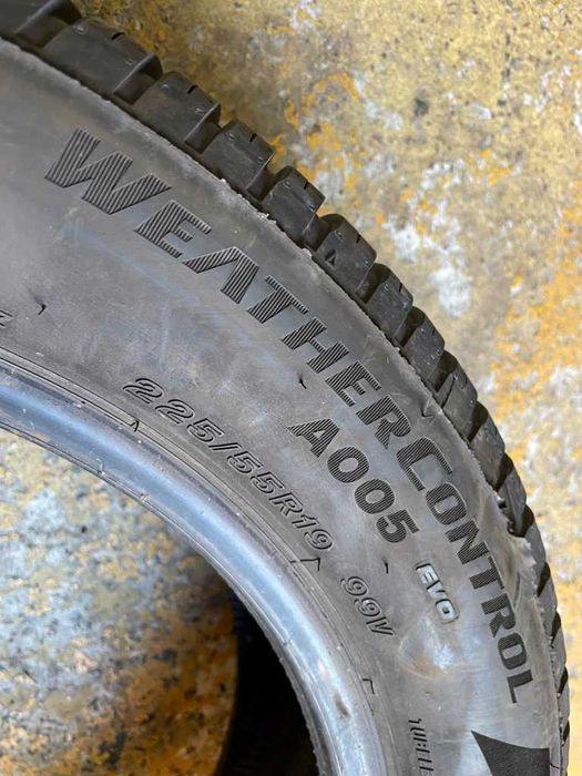 225/55 R19 Bridgestone WeatherControl A005 2шт всесезонні