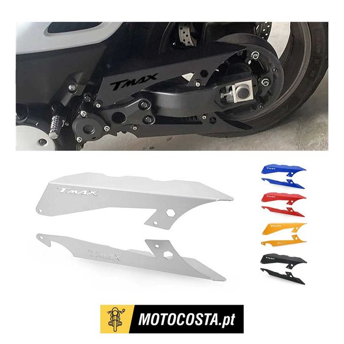 Protetor de Corrente para Yamaha TMAX 560 / 530 - Alumínio Premium