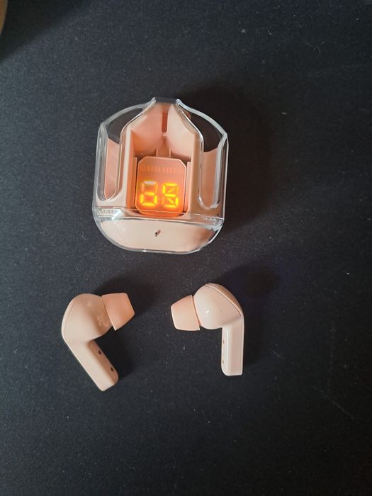 Fones bluetooth rosa