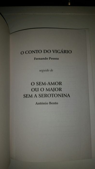 Livro O Conto d Vigário,Fernando Pessoa Entrego Alfragide e Benfica