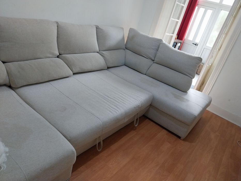 Sofá Grande em U Bari Familiar