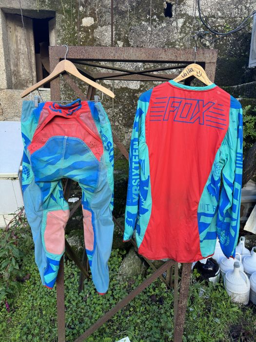 Equipamento Fox motocross