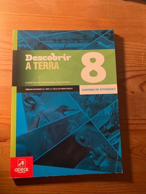 Caderno de Atividades Descobrir a terra 8 ano, NOVO