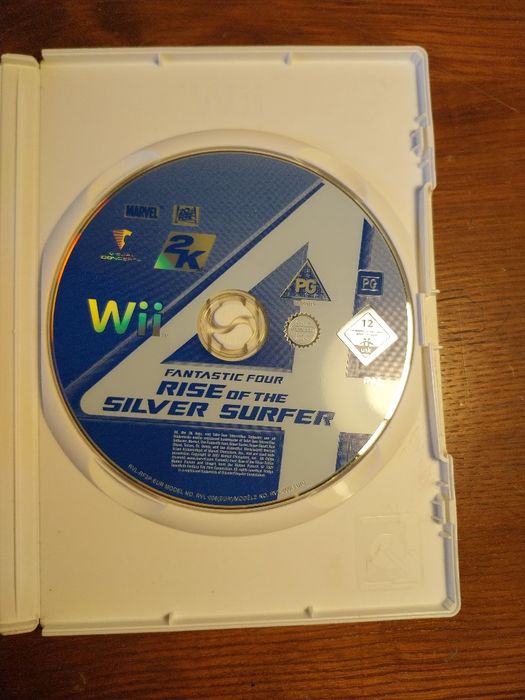 Wii Fantastic 4 Rise Of the Silver Surfer