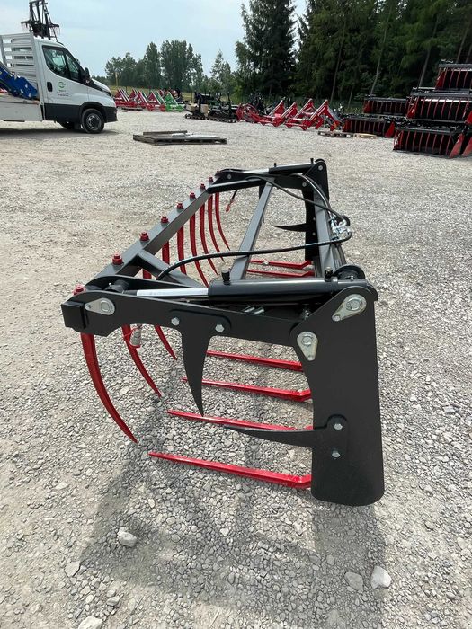 Łycho -krokodyl krokodyl do obornika METAL TECHNIK 2 siłowniki