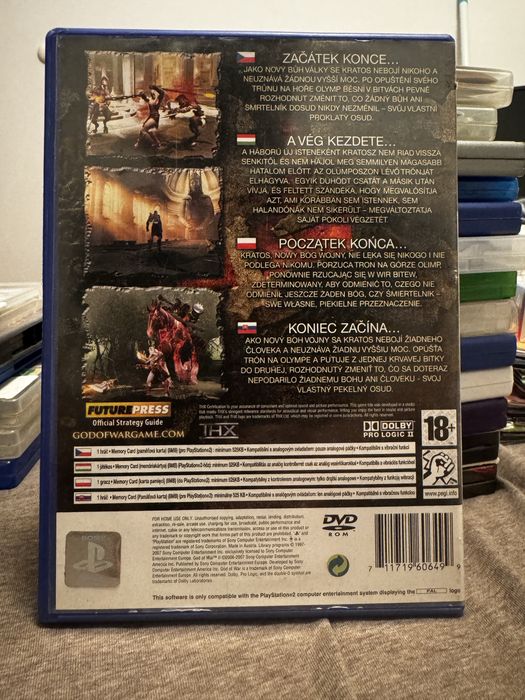 God of War 2 Playstation 2 PS2 PL Premierowe wydanie