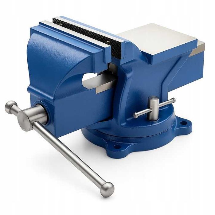 Imadło ślusarskie obrotowe 150mm z kowadłem 360st. mocne solidne