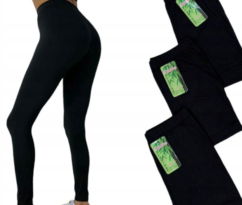 Legginsy bambusowe duże i małe rozmiary