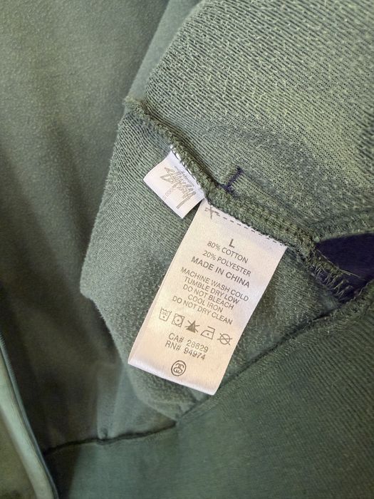 Оригінальна велюрова олімпійка Stussy розмір L