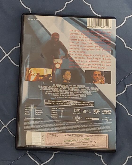 A Diva  e os Gangsters (DVD)
