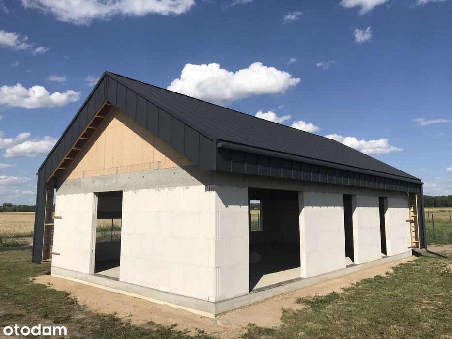 Wyjątkowy Dom Parterowy | Klasa Premium | Działka 1200m - stan surowy