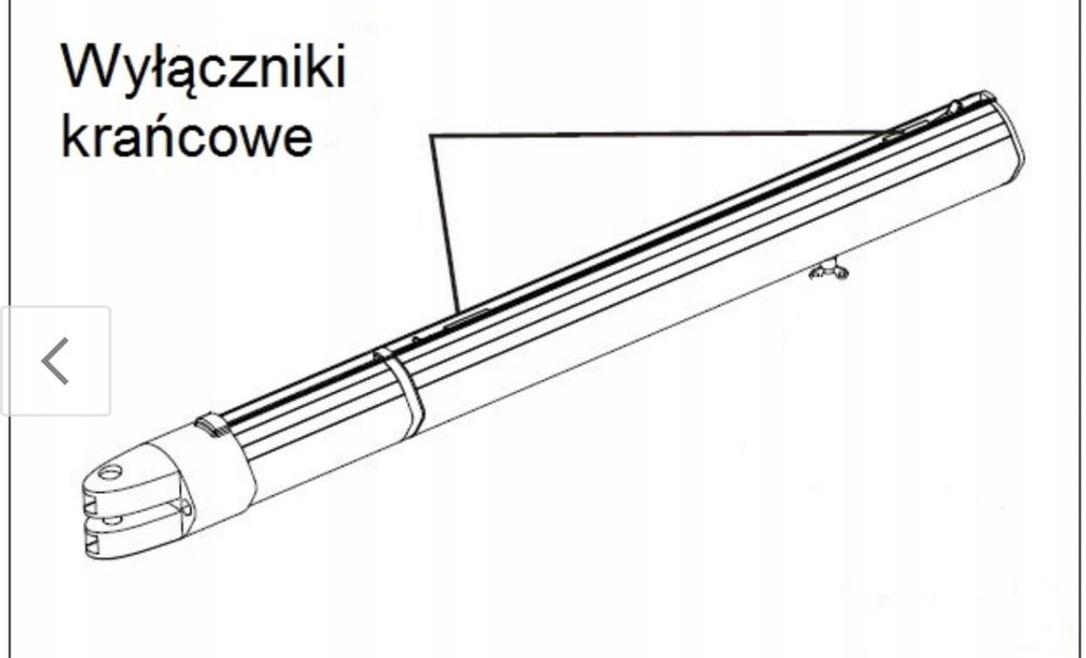Zestaw napęd bramy dwuskrzydłowej SX 300 z krańcówkami 24V Automat