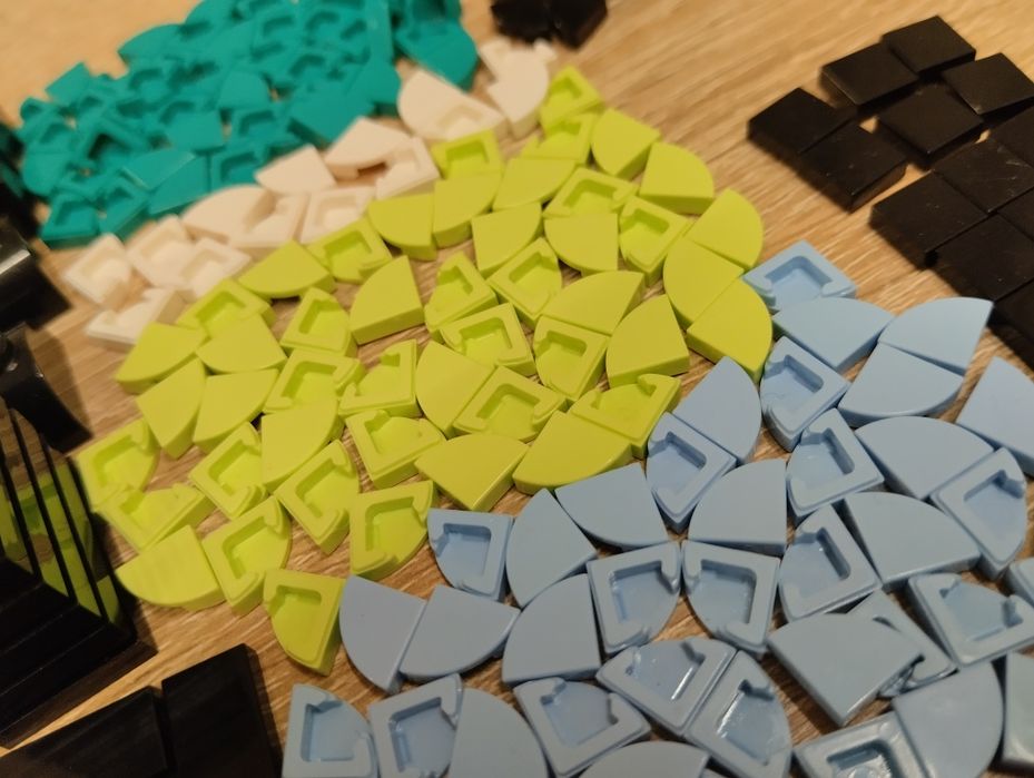 LEGO dots panda pojemnik pudełko szkatułka skrytka organizer