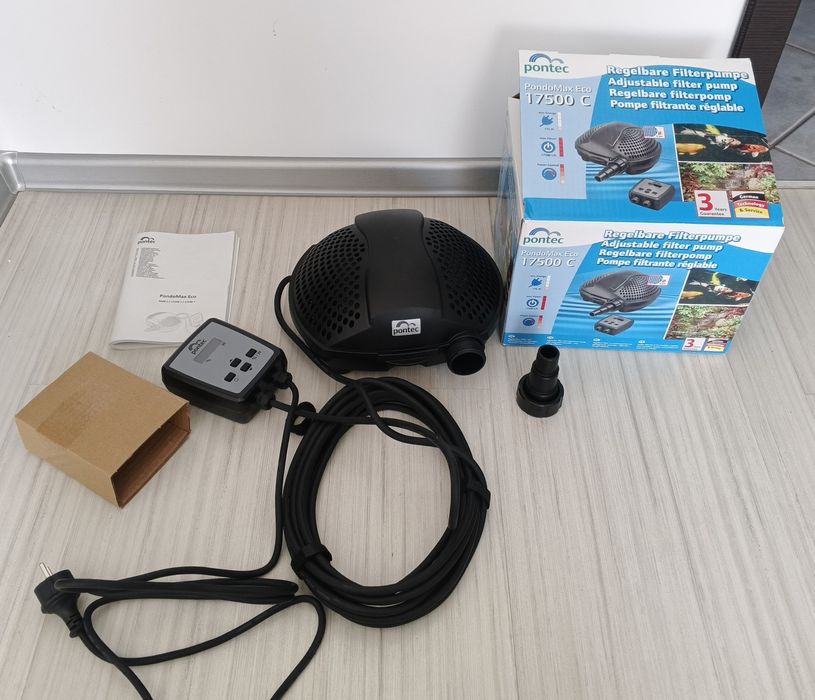 Pontec  Oase  PondoMax ECO 17500 C regulacja przepływu PILOT  OPIS!