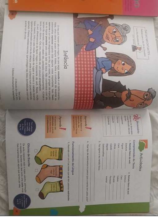 2 Manuais NOVOS - Giroflé 3 - Lingua Portuguesa 3º Ano de escolaridade