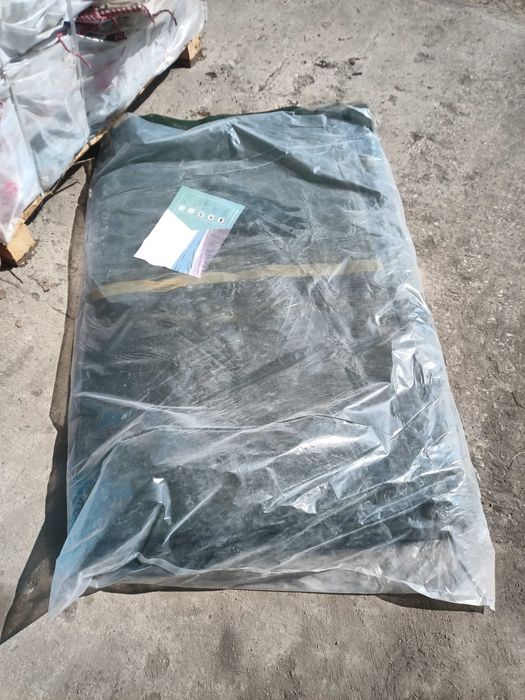 siatka zielona na kopiec, siatka na pryzme, siatka do ochrony 8x12m