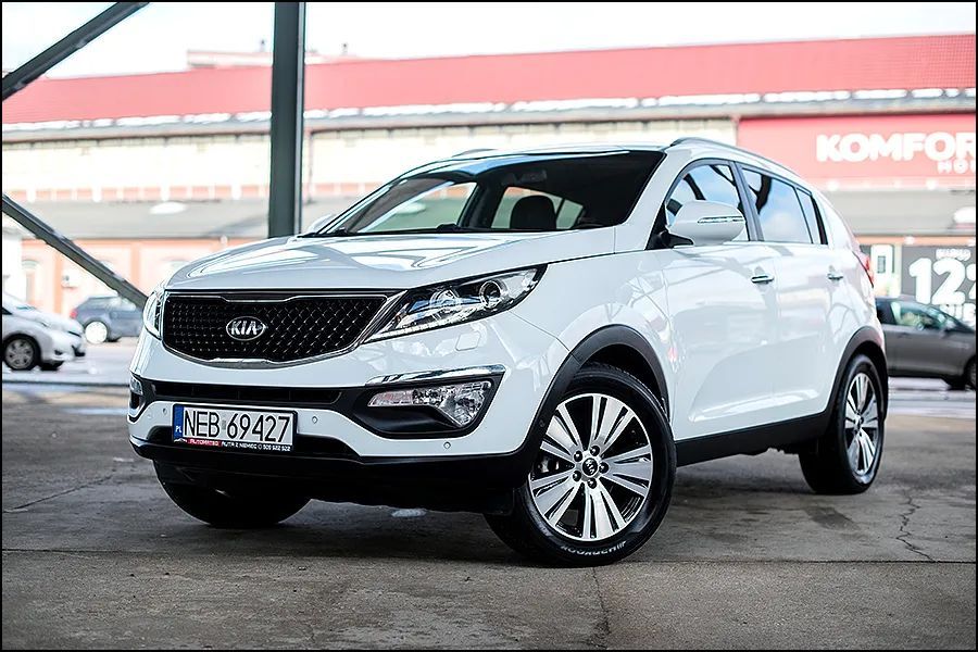 Kia Sportage Spirit Kamera Navi 1 ręka Bezwypadkowy Pełen serwis z Niemiec Zarejest