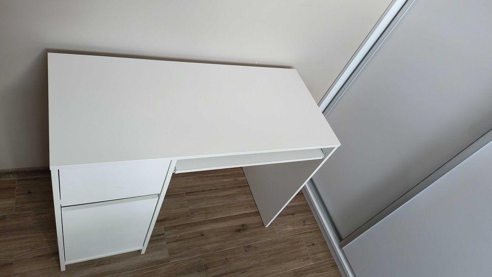 Biurko Ikea Ejler | BIałe | 100x45cm