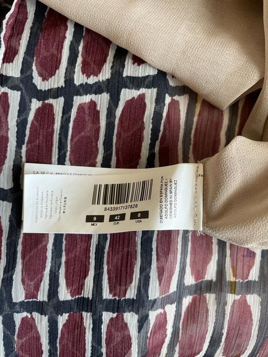 Vestido Adolfo Dominguez (tamanho 42)
