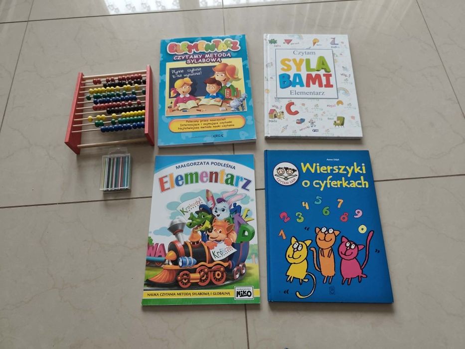 Zestaw edukacyjny. Elementarz liczydlo