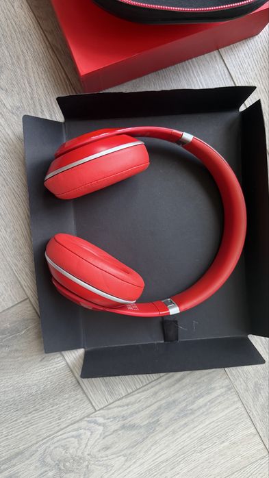 Навушники Beats Studio Wireless (2015), червоні — оригінал, повний комплект