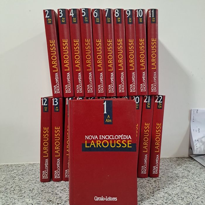 Enciclopédia Larousse COMPLETO (22 volumes)