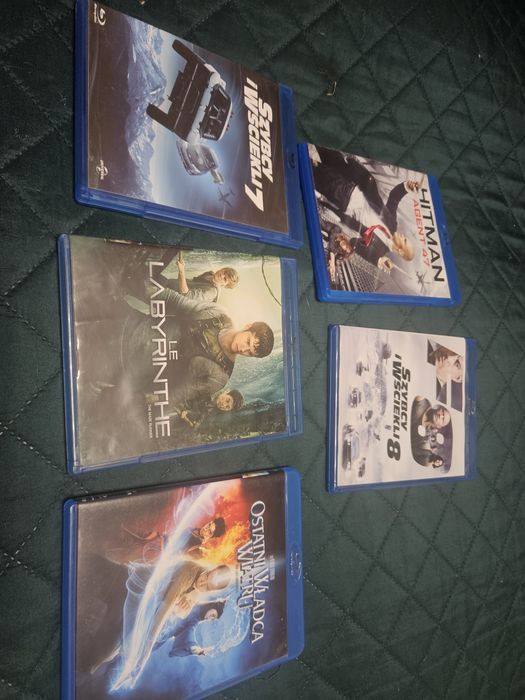 5 filmow na blu-ray z lektorem pakiet