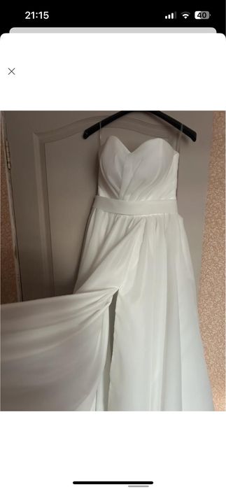 Свадебное платье !НЕ ВЕНЧАНОЕ! Размер  36/38