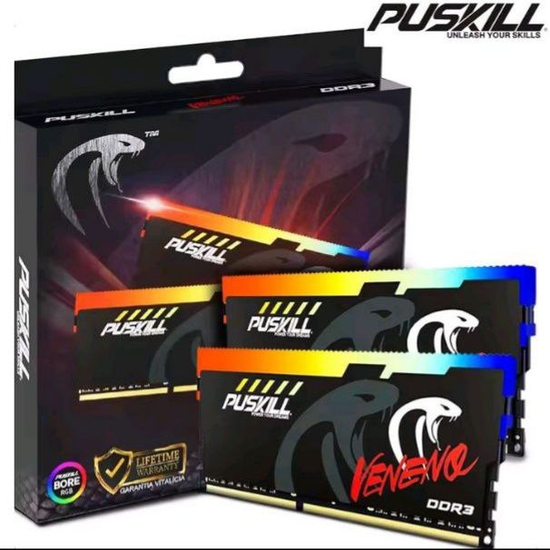 Оперативна пам'ять ddr3 8x2 1600mhz puskill