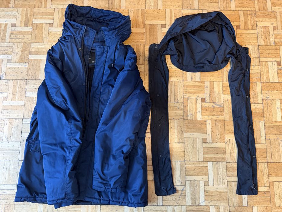 Kurtka zimowa parka męska Diverse Scotchi XXL granatowa
