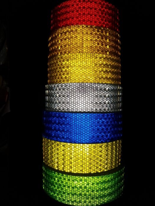 Світловідбивна самоклеюча стрічка 5 7.5 10 20см светоотражающая лента