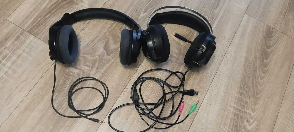 Гарнітура ігрова Навушники HyperX Cloud Stinger HX-HSCS-BK, Hoco ESD06