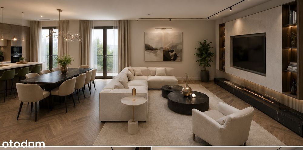 Apartament z dużym tarasem możliwość 5 pokoji