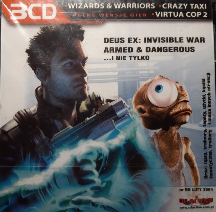 Virtua Cop 2, Wizards & Warriors, Crazy Taxi (2xCD, 2004, FOLIA)