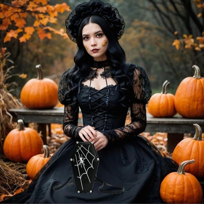 Torebka Husalsea Gothic Cross Body Bag