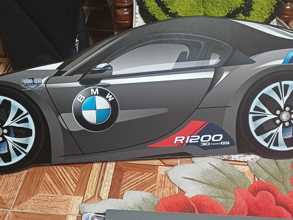 Ліжко машинка дитяче б/у в розібраному вигляді, вся комплектація є