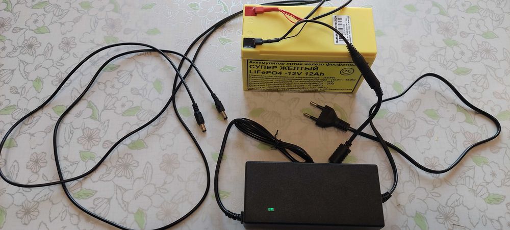 LiFePO4 12В 12Ач  150Втч Аккумулятор литий железо фосфатный