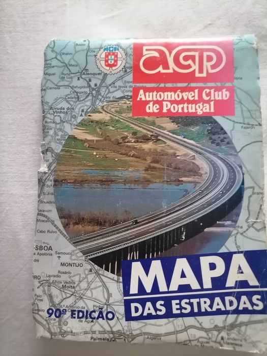 ACP Automóvel Clube de Portugal Mapa das Estradas 90º Edição