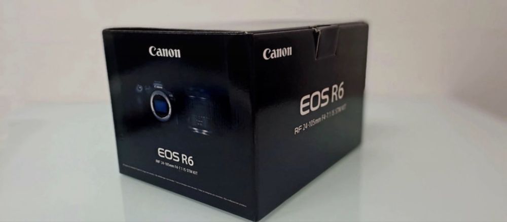 Canon r6 em excelente estado