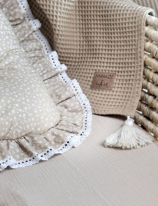 Kocyk z wafla z podusią