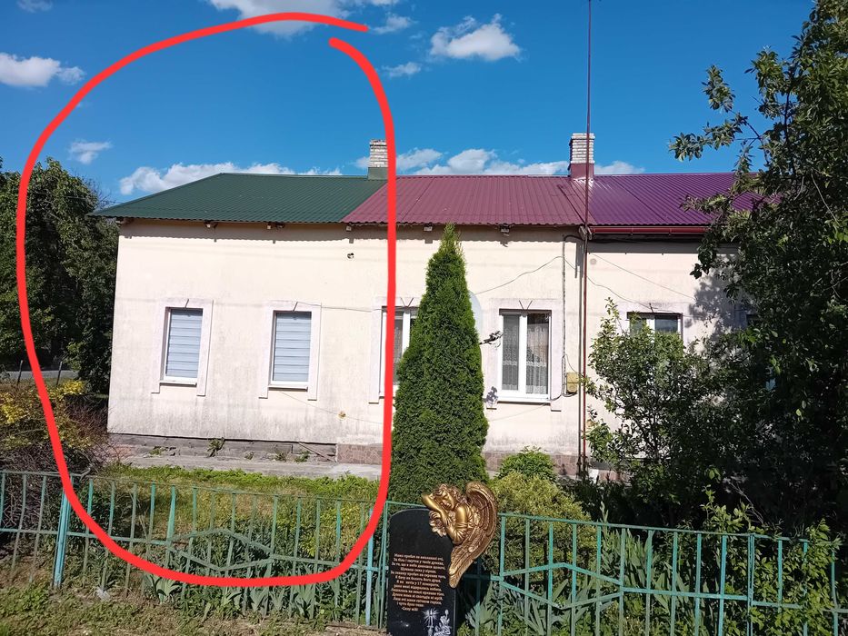 Квартира в 3-квартирному будинку в Лопатин (Львівська обл)