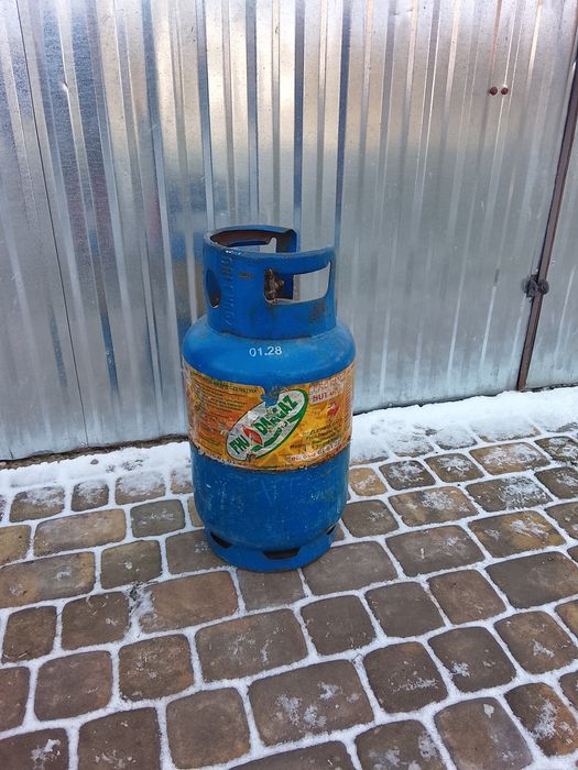 Butla gazowa używana z kołnierzem